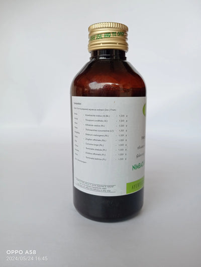 Nimbadi Kashayam - 200 ML - AVN Arogya Arya Vaidya Nilayam (AVN Arogya)