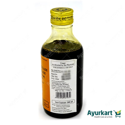 Dinesa Valyadi Keratailam - 200ml- Kottakkal