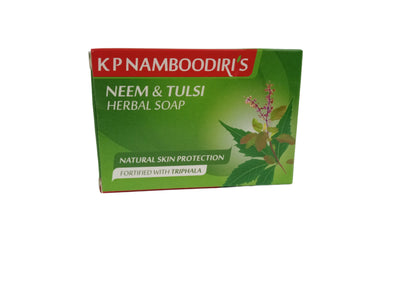 KP NAMBOODIRI'S NEEM AND TULASI HERBAL SOAP 75 gm