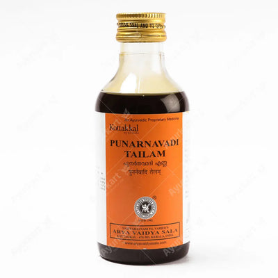 Kottakkal Punarnavadi Tailam bottle by Kottakkal Ayurveda (200ml).